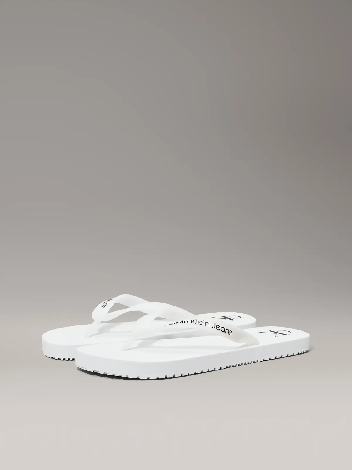 Calvin Klein BEACH SANDAL TRANSPA, 01W Beyaz Erkek Terlik