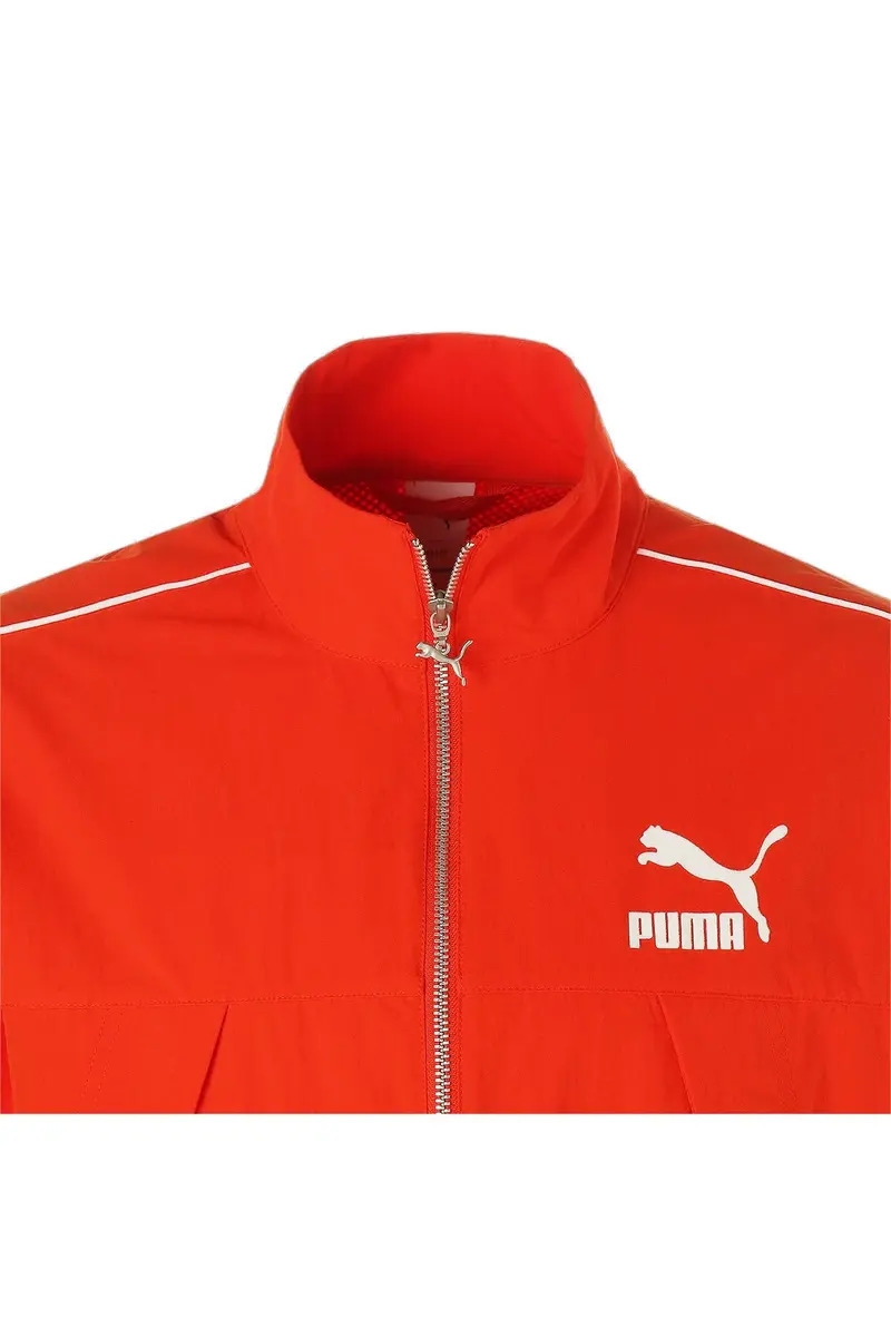 Puma Track Meet Turuncu Erkek Sweatshirt