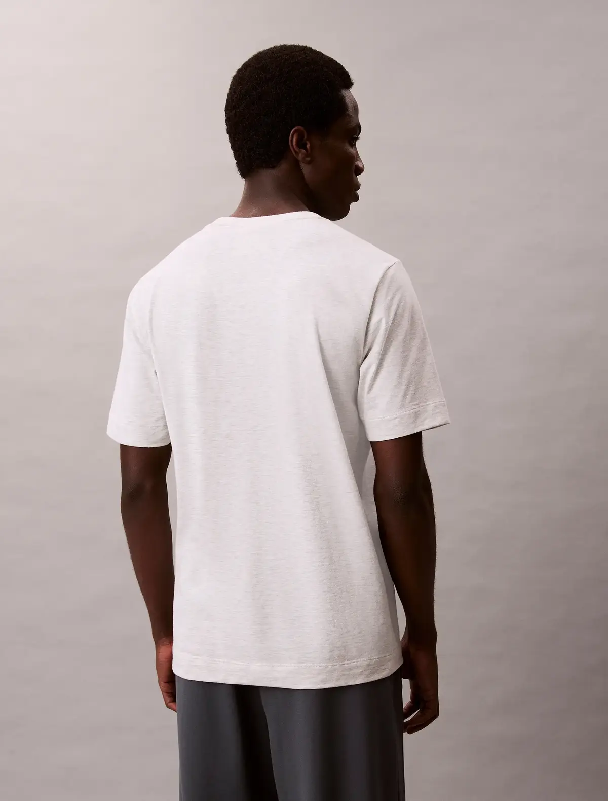 Calvin Klein SS TEE Beyaz Erkek Tişört