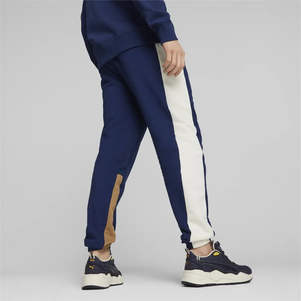 Puma CLASSICS BLOCK Sweatpants Mavi Erkek Eşofman Altı