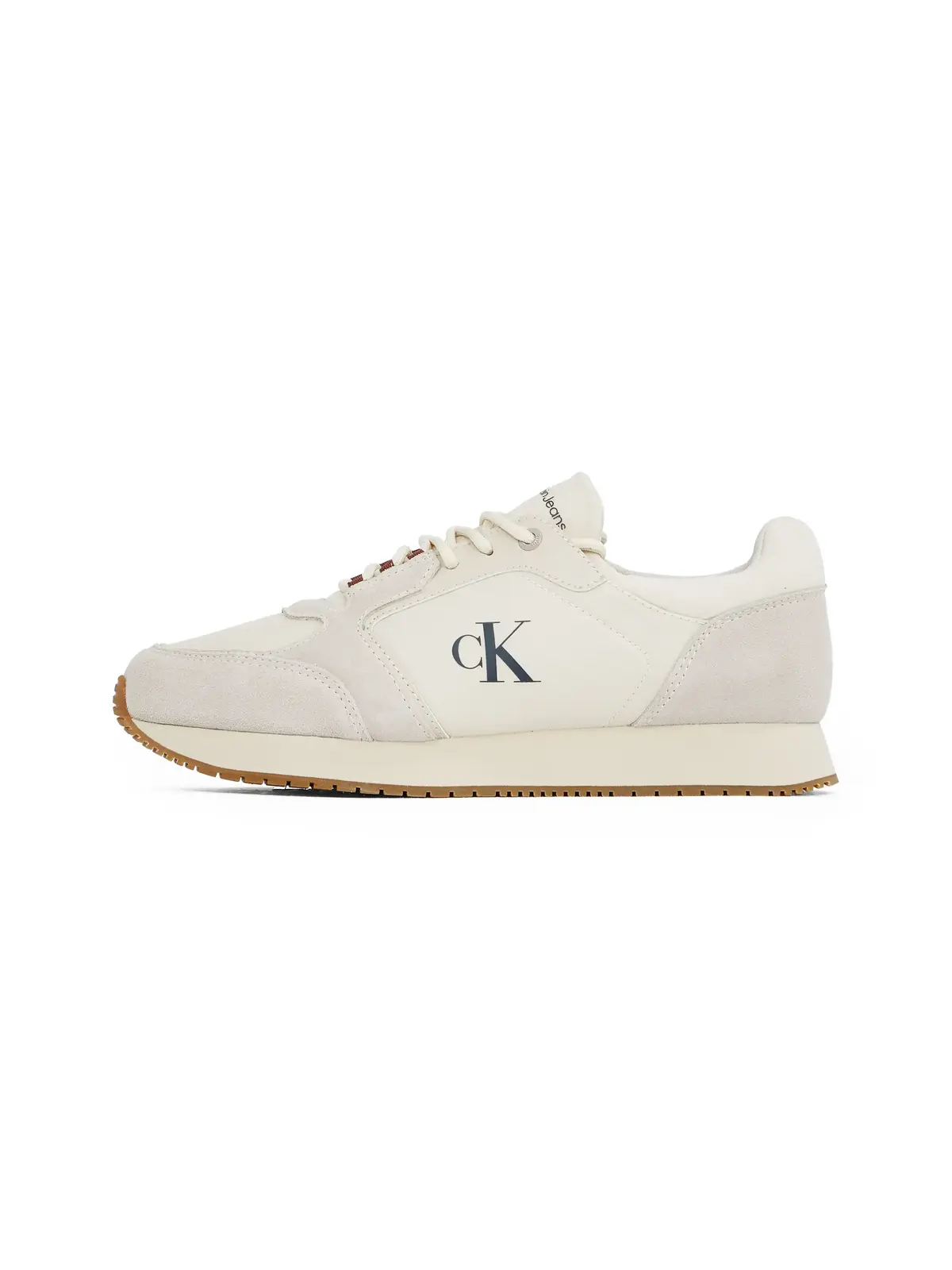 Calvin Klein RUNNER SOCK LACEUP W Bej Erkek Spor Ayakkabı & Sneaker