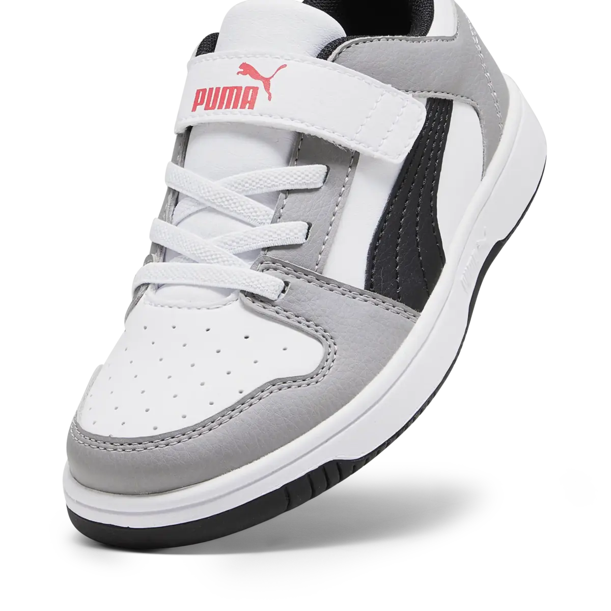 Puma Rebound Layup Lo SL V PS Beyaz Çocuk Spor Ayakkabı