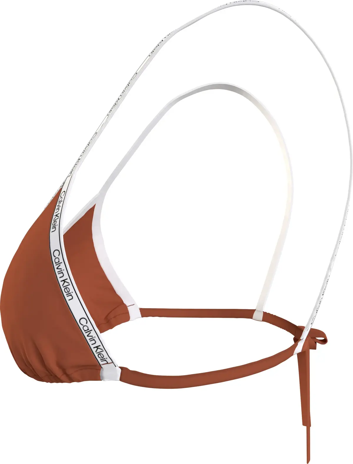 Calvin Klein TRIANGLE-RP Kadın Kahverengi Bikini Üstü