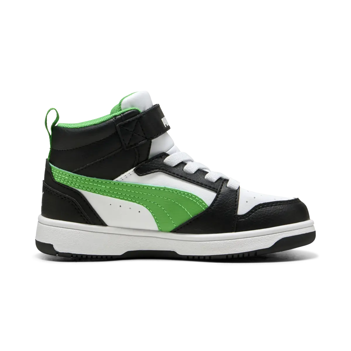 Puma Rebound V6 Mid AC+ PS Siyah Çocuk Spor Ayakkabı
