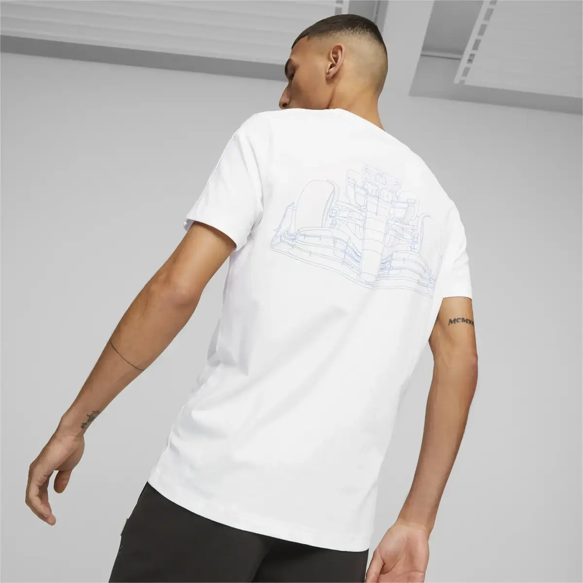 Puma MAPF1 MT7 Tee Beyaz Erkek T-Shirt