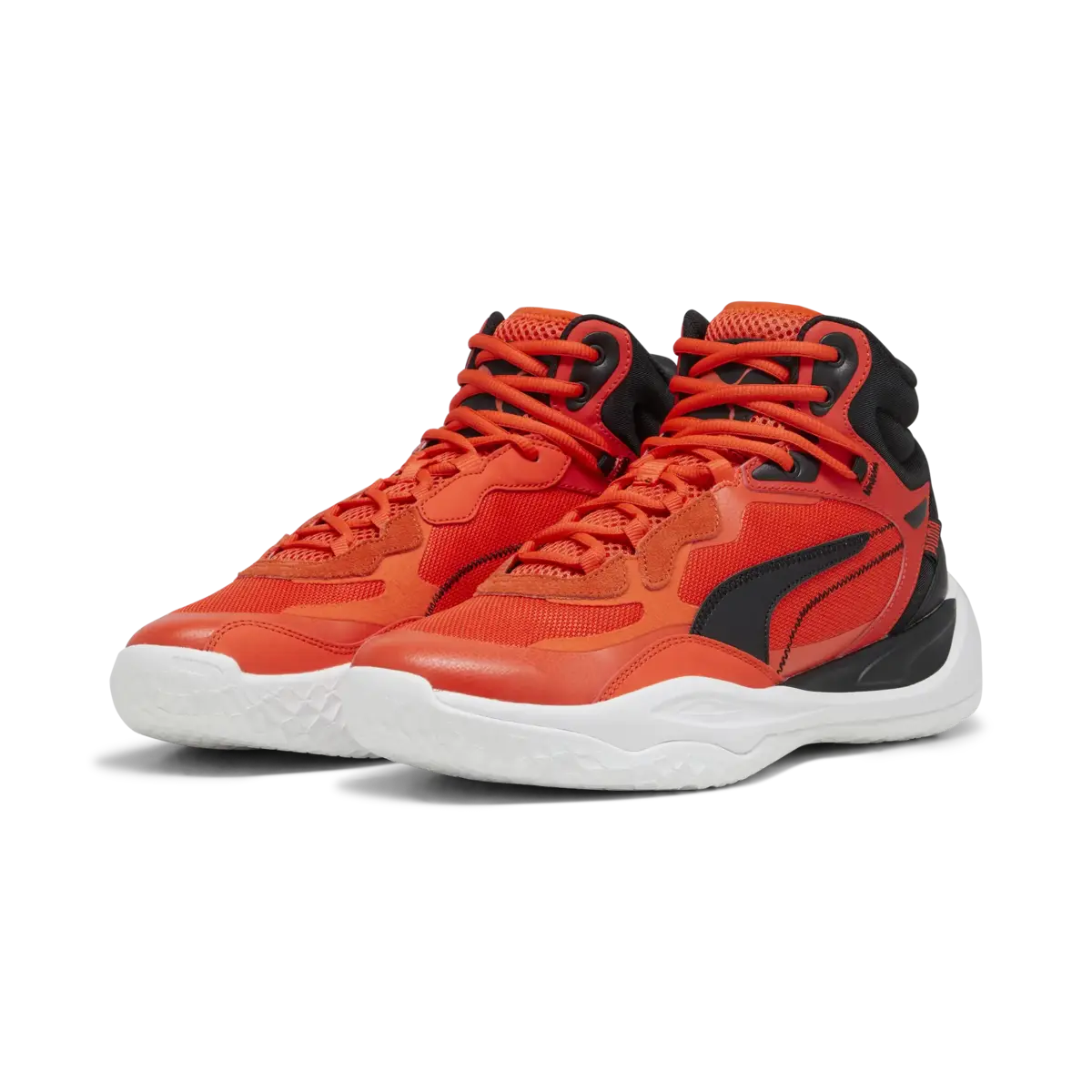 Puma Playmaker Pro Mid Kırmızı Unisex Basketbol Ayakkabısı