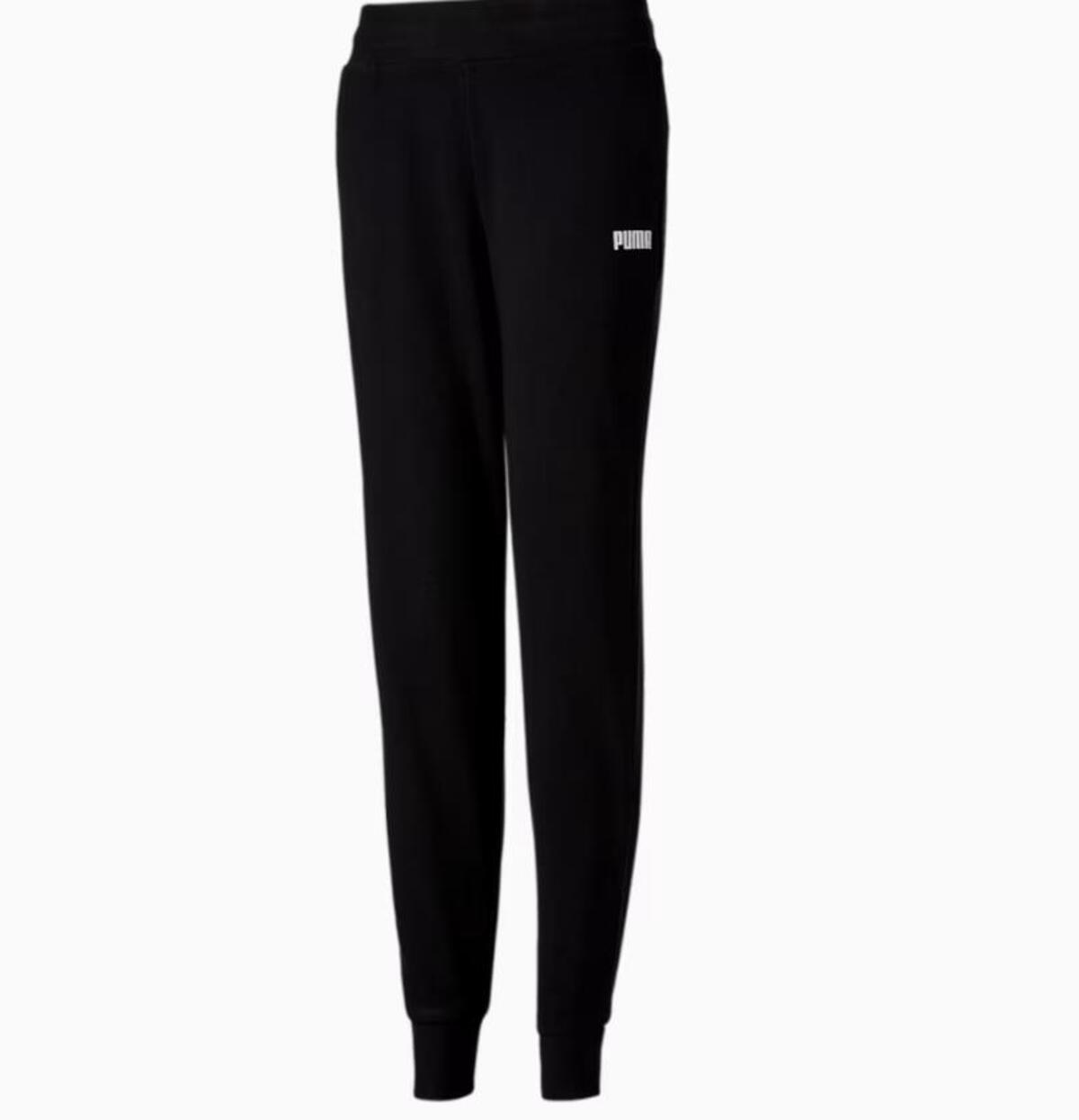 Puma ESS Sweat Pants Closed TR W Siyah Kadın Eşofman Altı