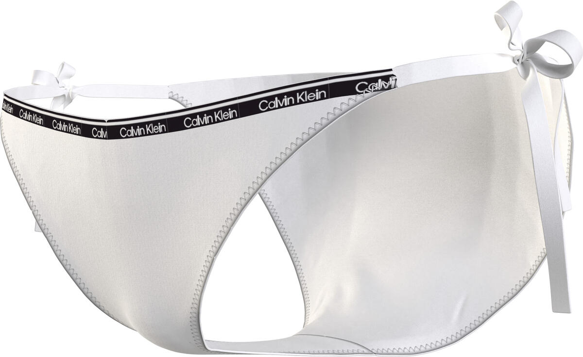 Calvin Klein STRING SIDE TIE Kadın Beyaz Bikini Altı