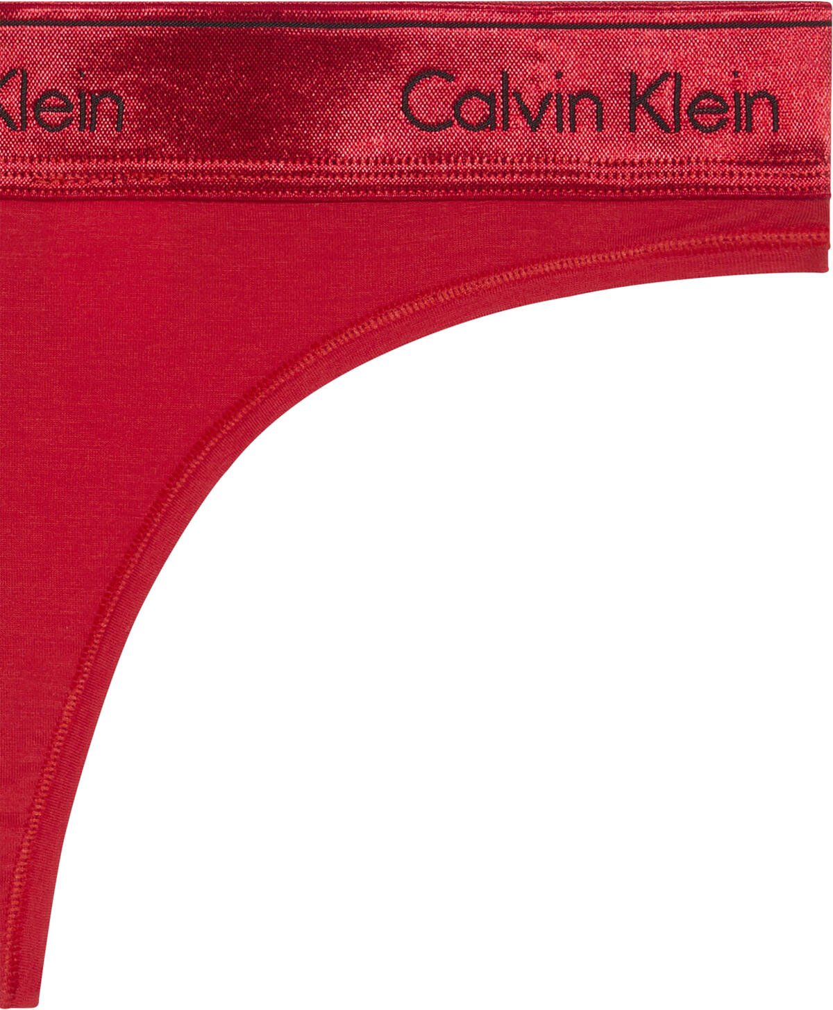 Calvin Klein THONG Kırmızı Kadın Tanga
