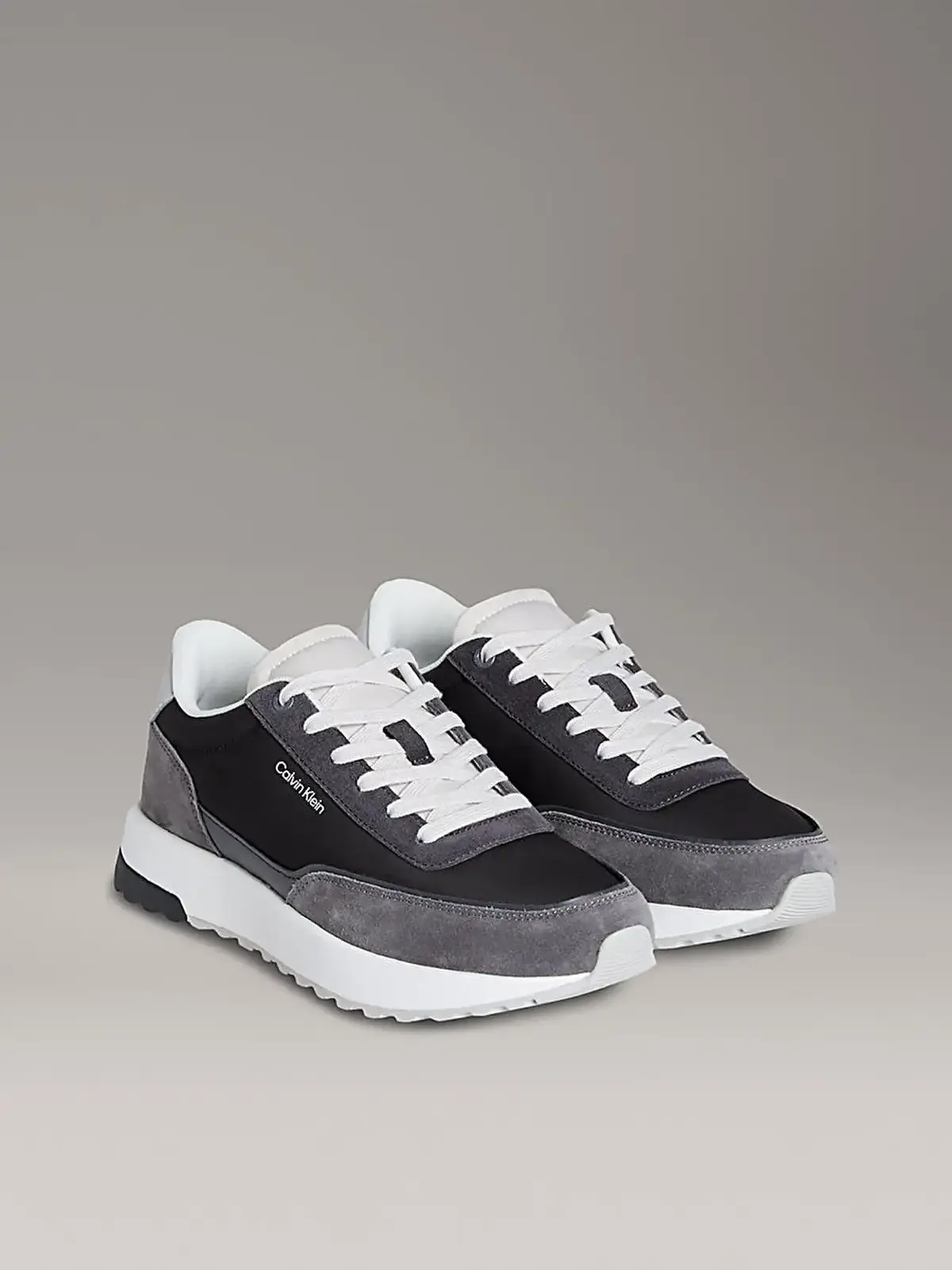 Calvin Klein LOW TOP LACE UP REPREVE MIX Antrasit Erkek Günlük Spor Ayakkabı