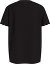 Calvin Klein BLOCK MONOGRAM LOGO Erkek Siyah T-Shirt