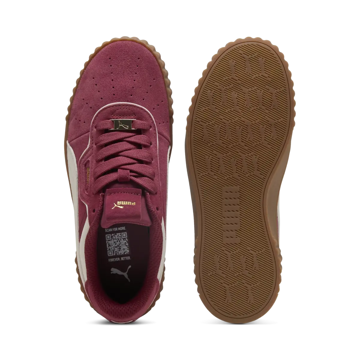 PUMA Carina 3.0 Luxe SD Kırmızı Kadın Günlük Spor Ayakkabı