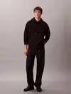 Calvin Klein PREMIUM TERRY CK Siyah Erkek Kapüşonlu Sweatshirt