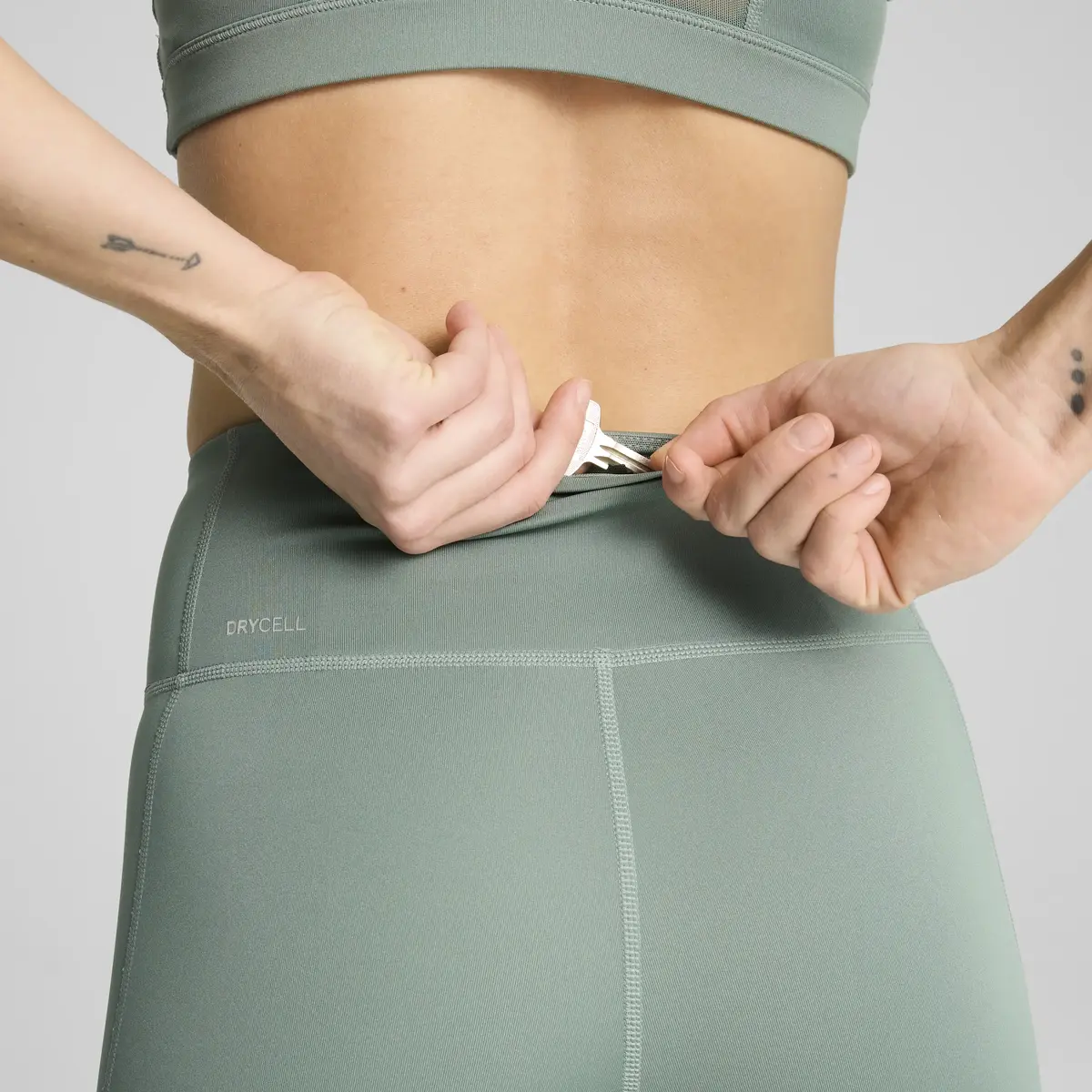 Puma W TAD ESSENTIAL TIGHT HW FL Kadın Tayt
