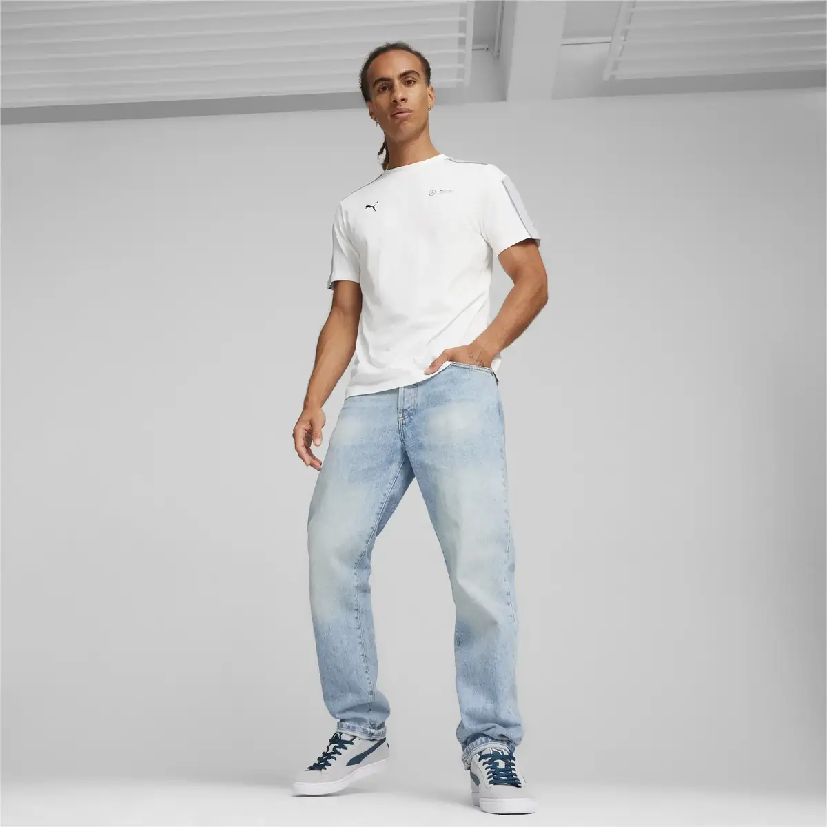 Puma MAPF1 MT7 Tee Beyaz Erkek T-Shirt