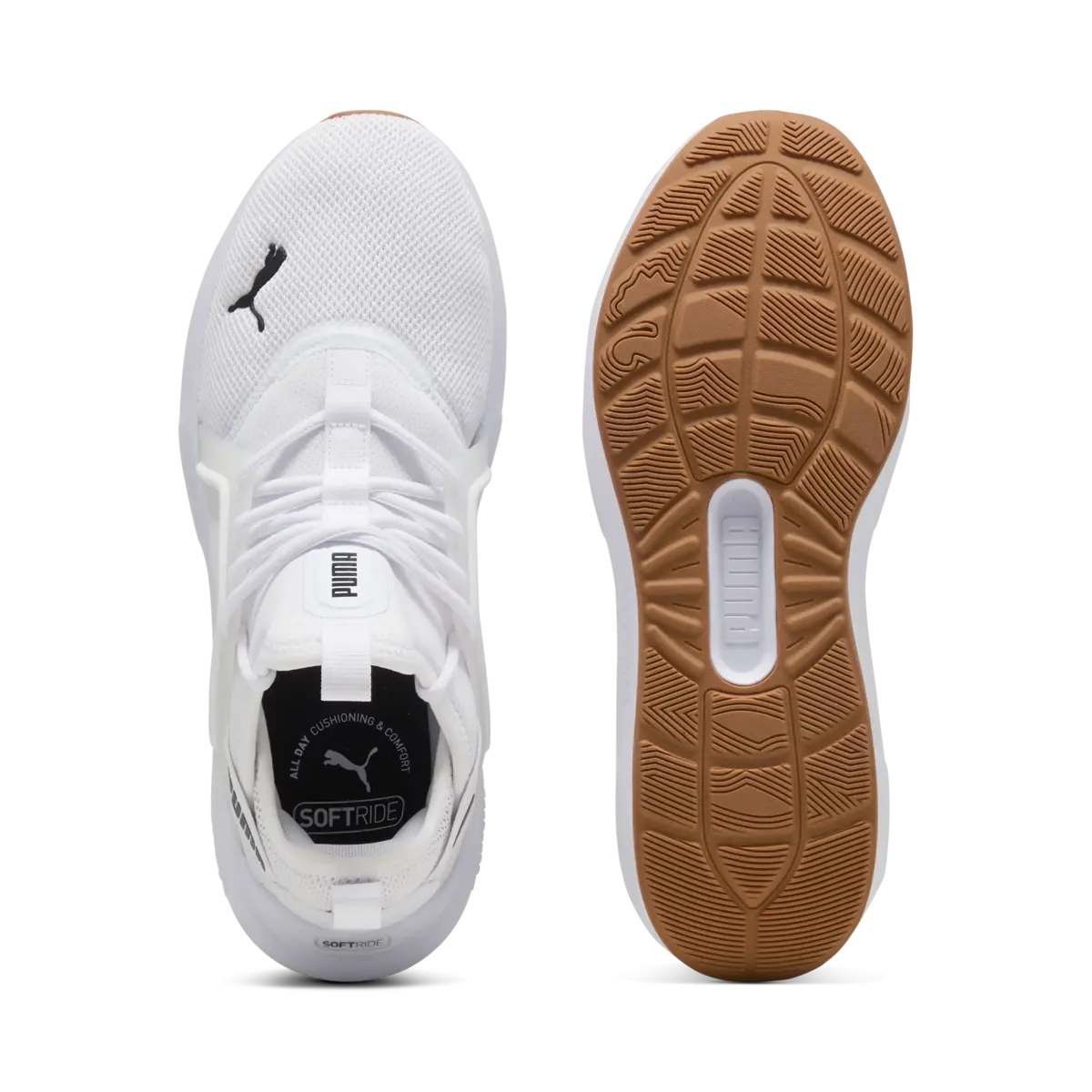Puma Softride Enzo 5 Beyaz Erkek Yürüyüş ve Koşu Ayakkabısı