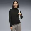 Puma HER Relaxed Crew FL Siyah Kadın Sweatshirt