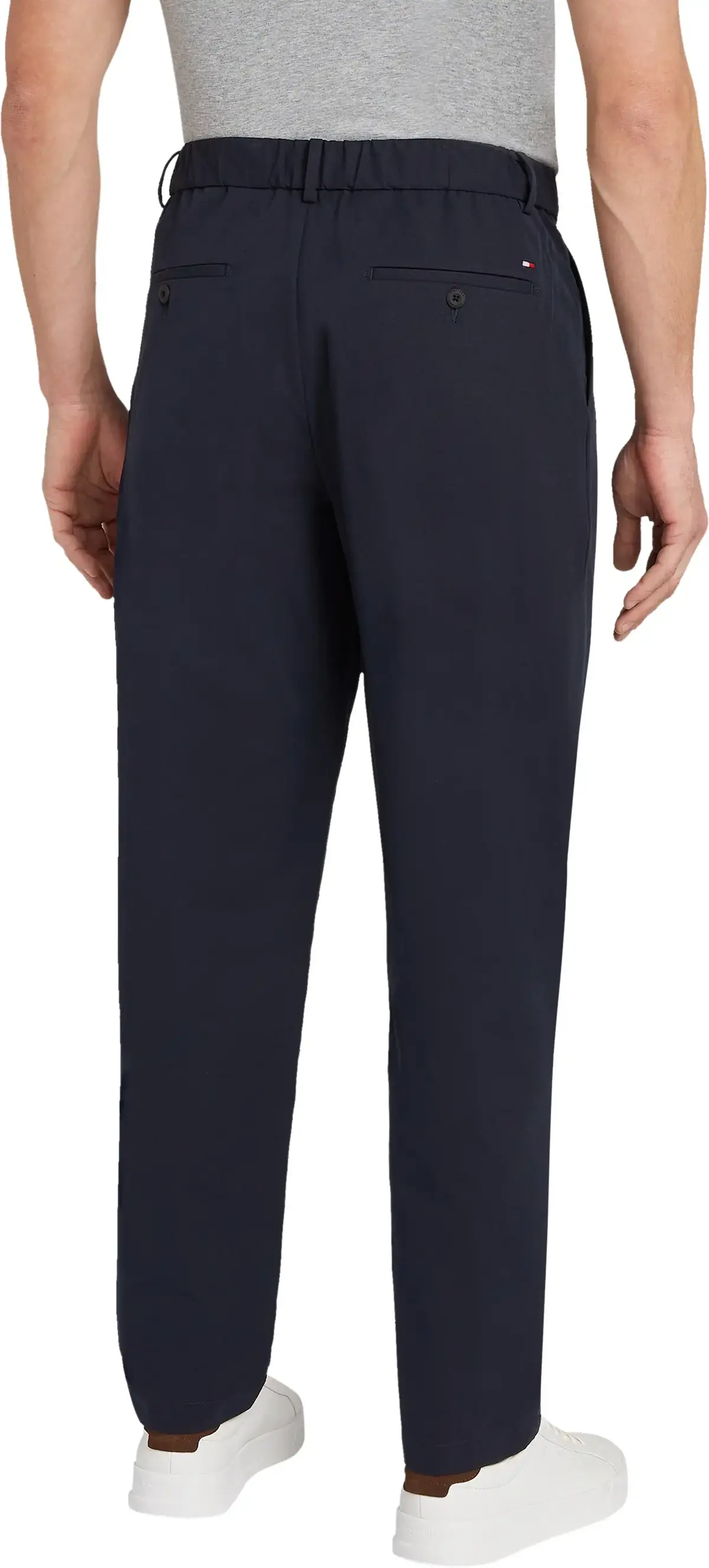 Tommy Hilfiger GREENWICH 2 PLT TECH, DW5 Siyah Erkek Pantolon