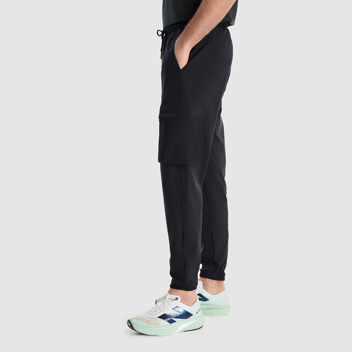 New Balance MNP1531 Erkek Siyah Eşofman Altı