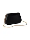Calvin Klein CK CURVED WALLET Siyah Omuz Çantası