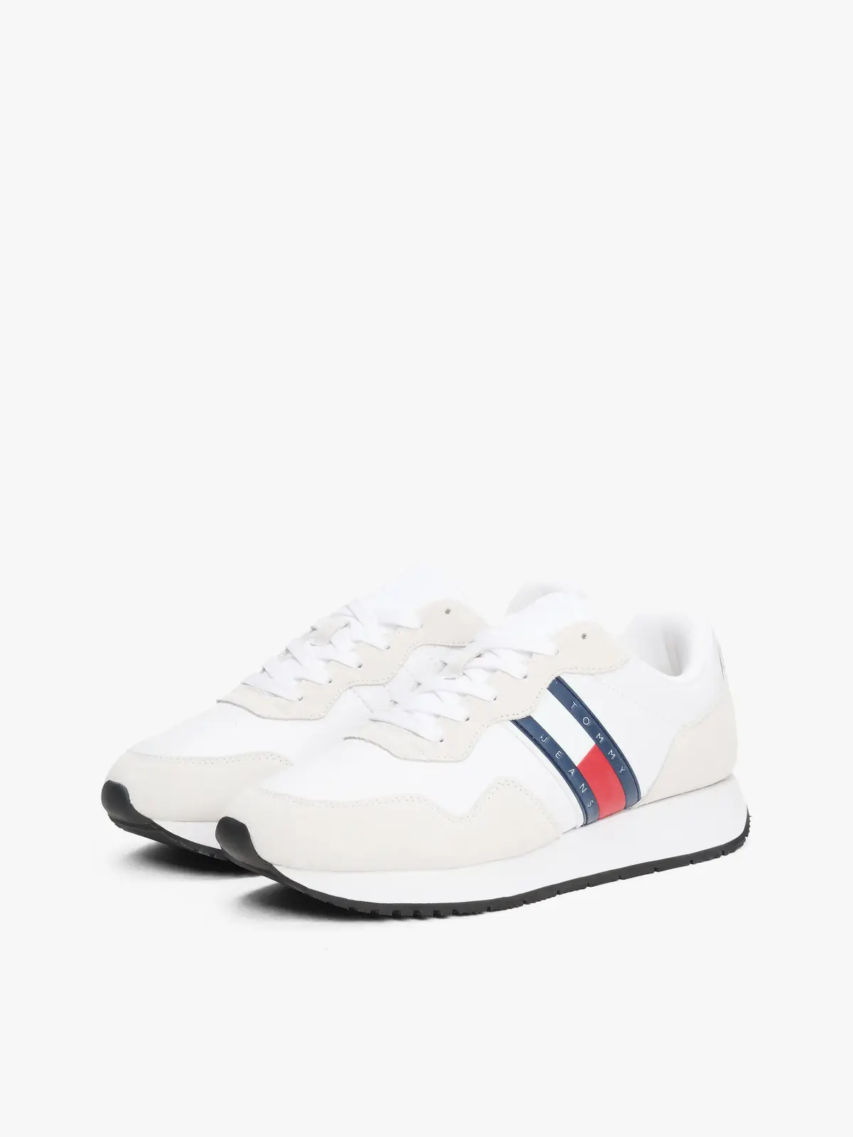 Tommy Hilfiger (NEW) TJM MODERN RUN, YBR Beyaz Erkek Spor Ayakkabı & Sneaker