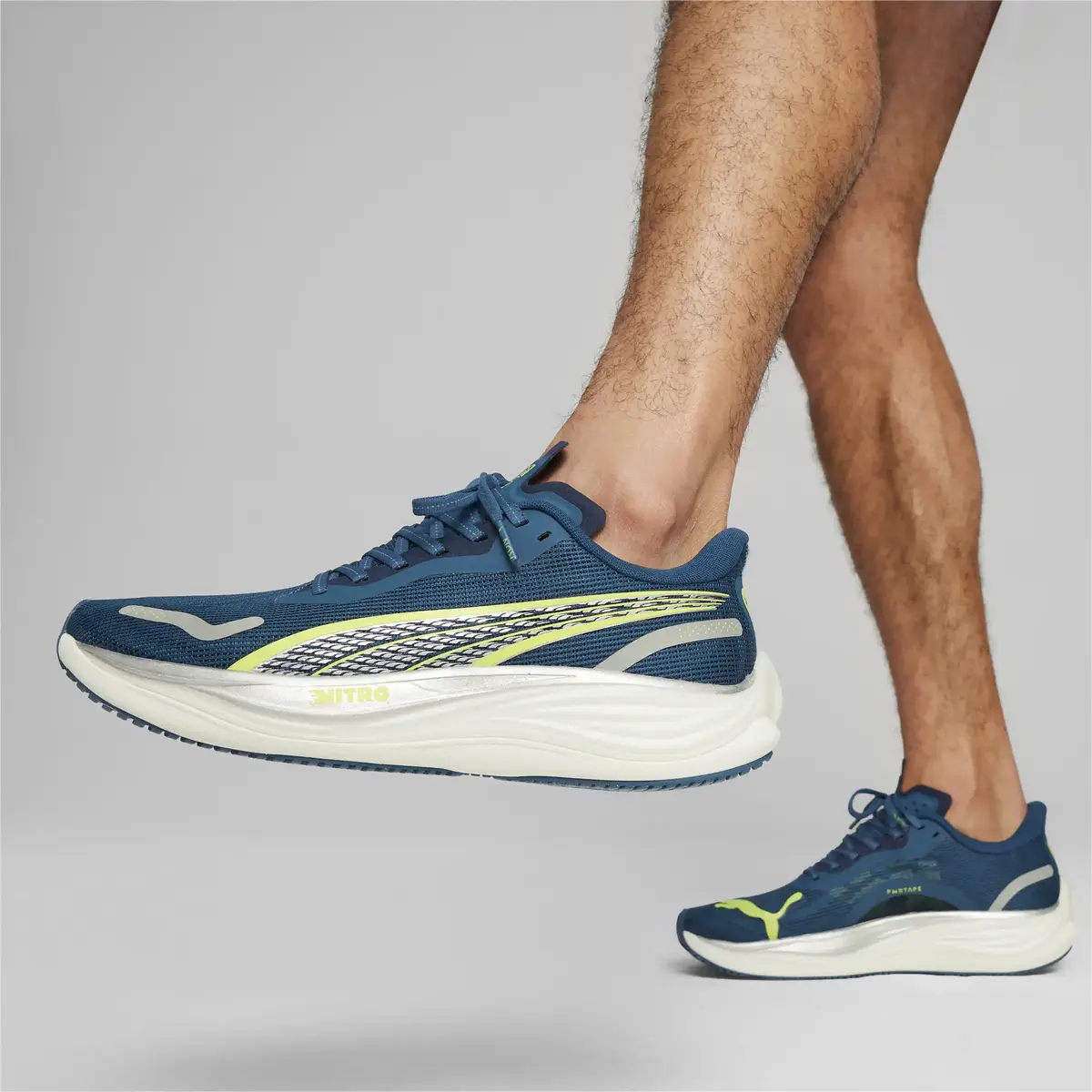 Puma Velocity Nitro 3 Yeşil Erkek Yürüyüş ve Koşu Ayakkabısı