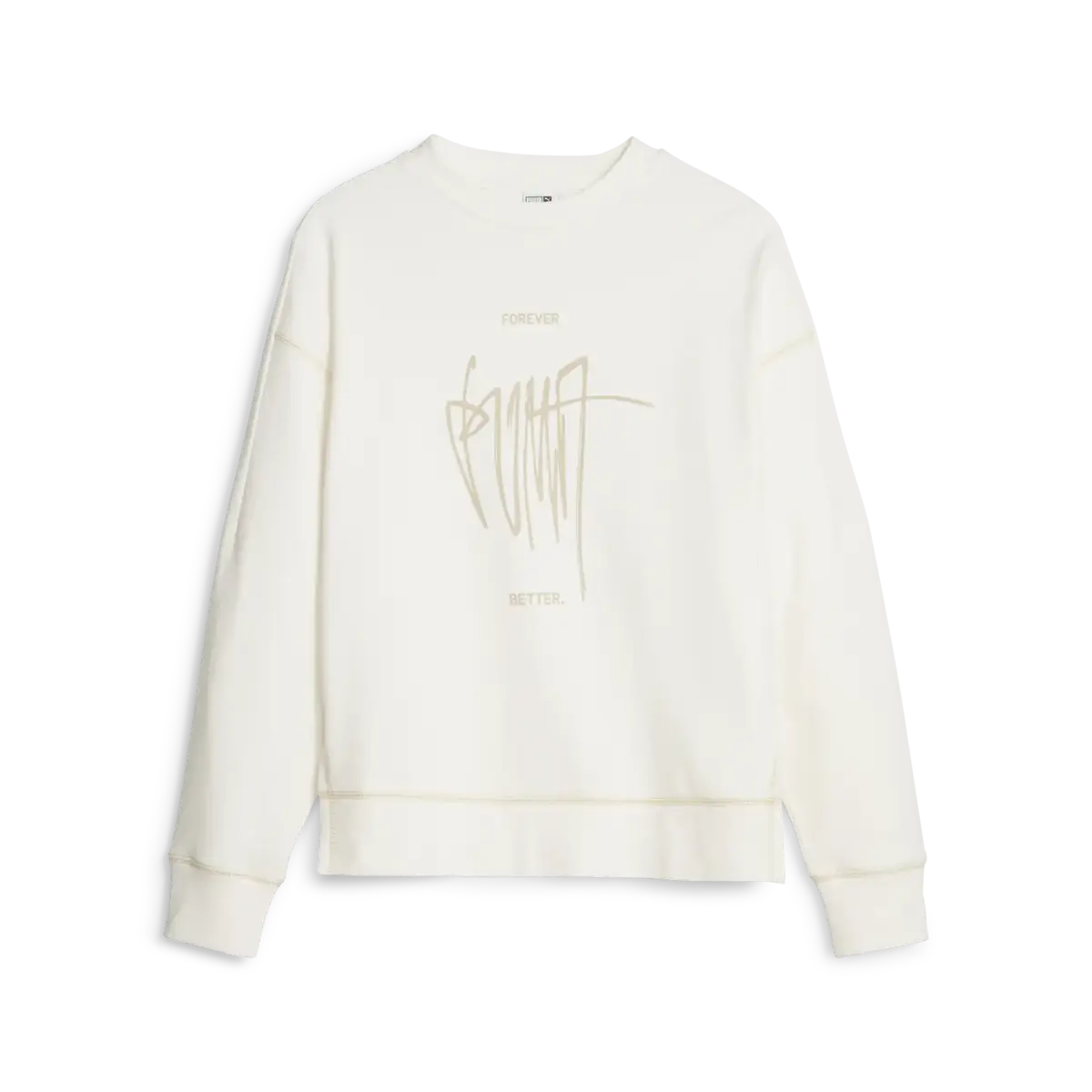 Puma CLASSICS Crew Krem Kadın Mont