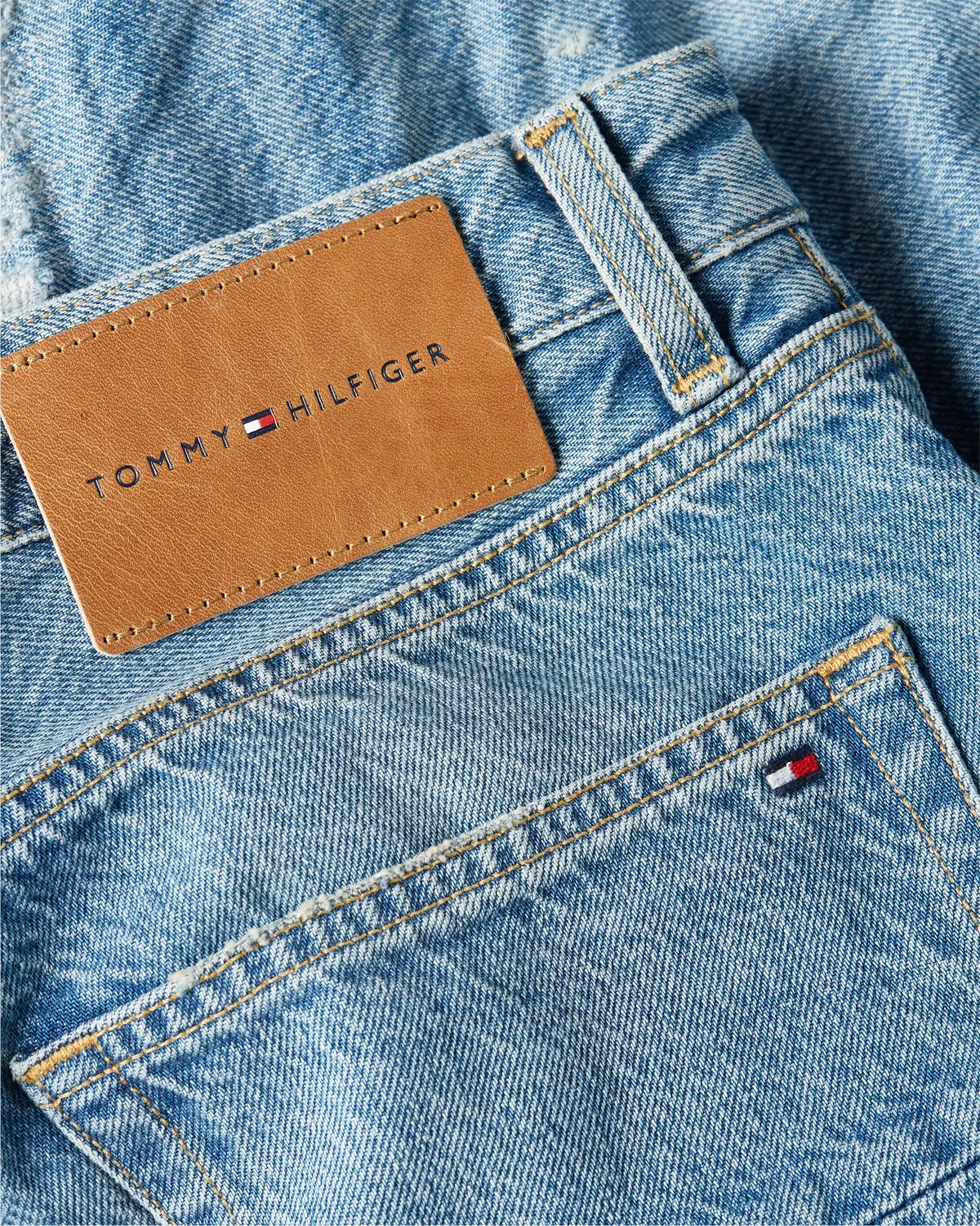 Tommy Hilfiger REGULAR MERCER RGD M, 1BI Mavi Erkek Jean Pantolon