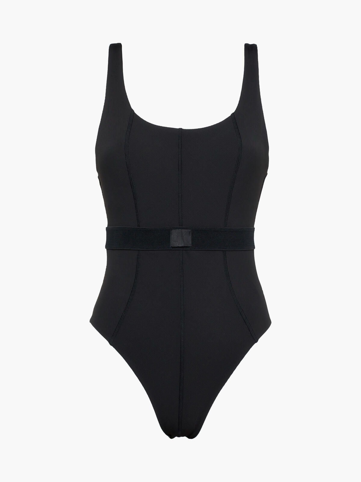 Calvin Klein ONE PIECE-RP Kadın Siyah Mayo