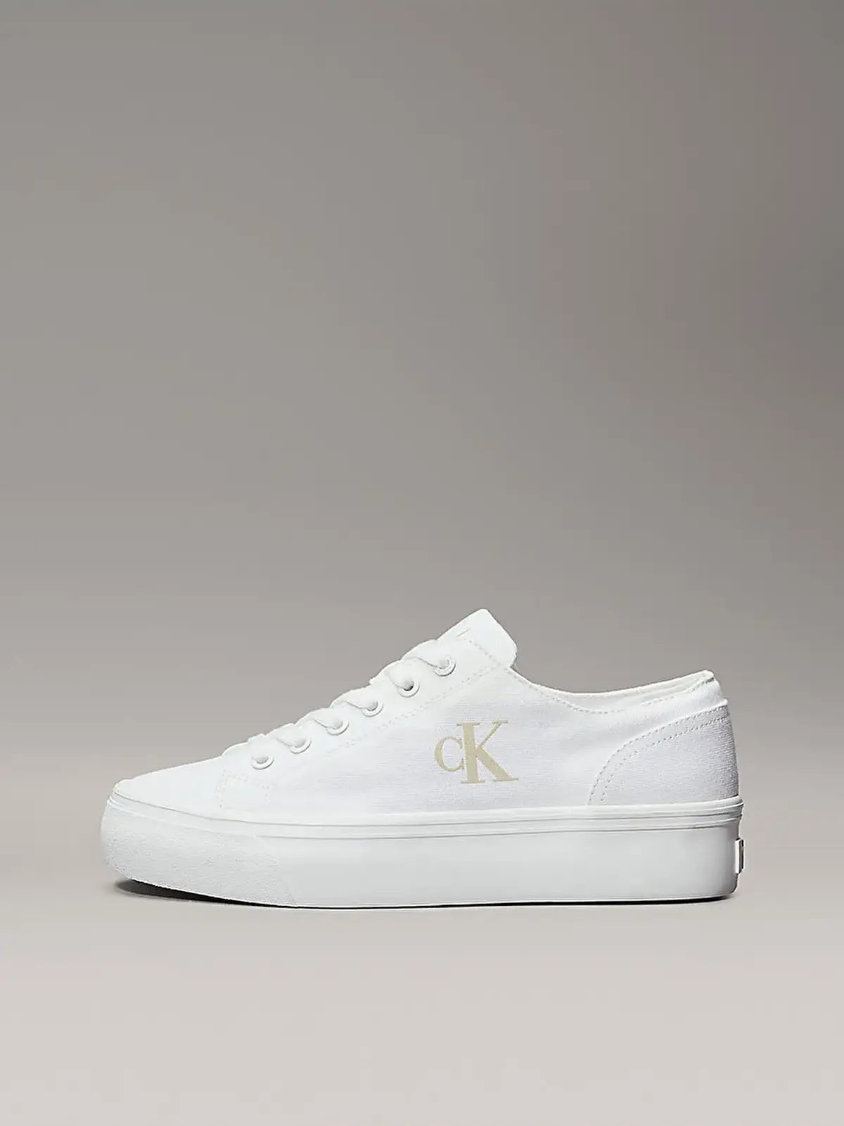 Calvin Klein Beyaz Kadın Spor Ayakkabı & Sneaker