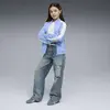 PUMA T7 ALWAYS ON Track Jacket G Intense Lave Mavi Kız Çocuk Ceket