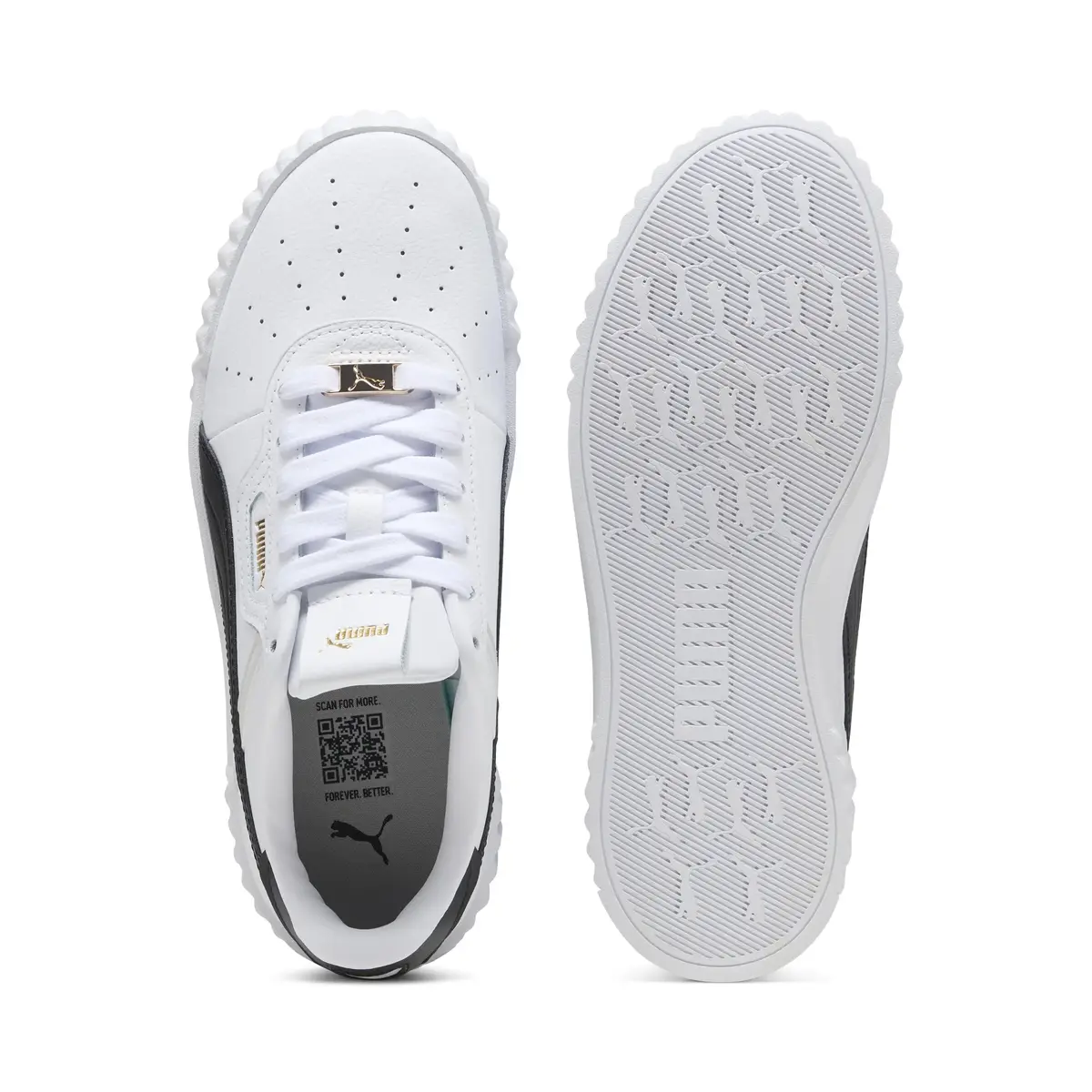 PUMA Carina 3.0 Luxe Beyaz Kadın Günlük Spor Ayakkabı