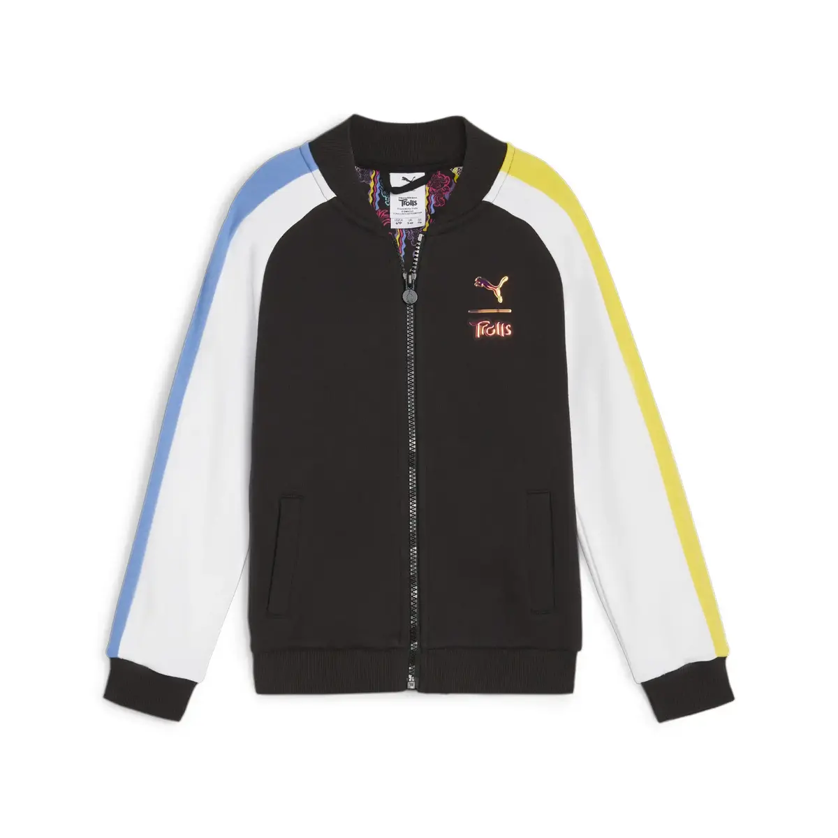 Puma X TROLLS T7 Track Jacket TR Siyah Unisex Sweatshirt