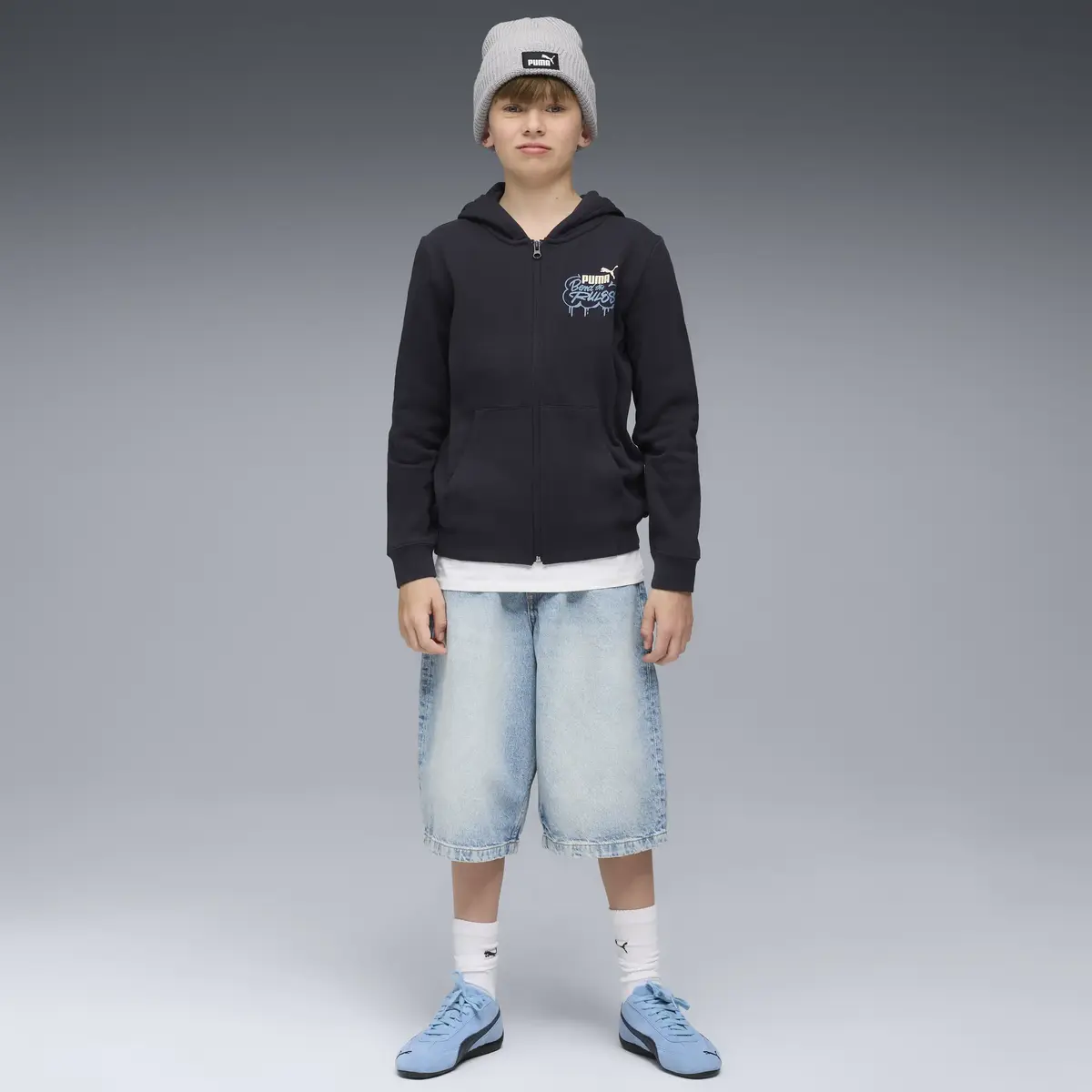 Puma MID90s Full-Zip Erkek Sweatshirt