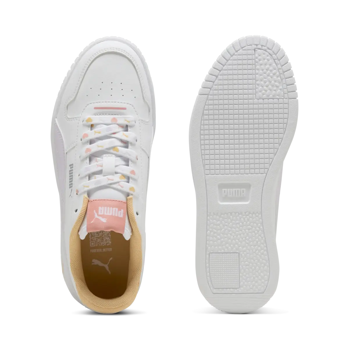 Puma Carina Street Lacey Jr Beyaz Kadın Spor Ayakkabı