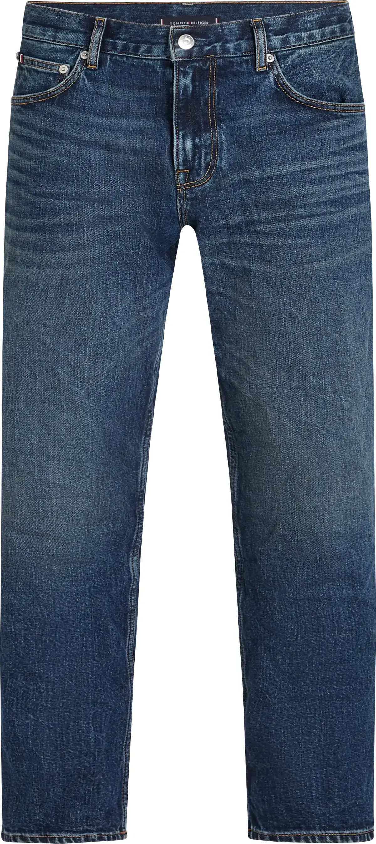 Tommy Hilfiger STRAIGHT DENTON STR, 1BD Mavi Erkek Jean Pantolon