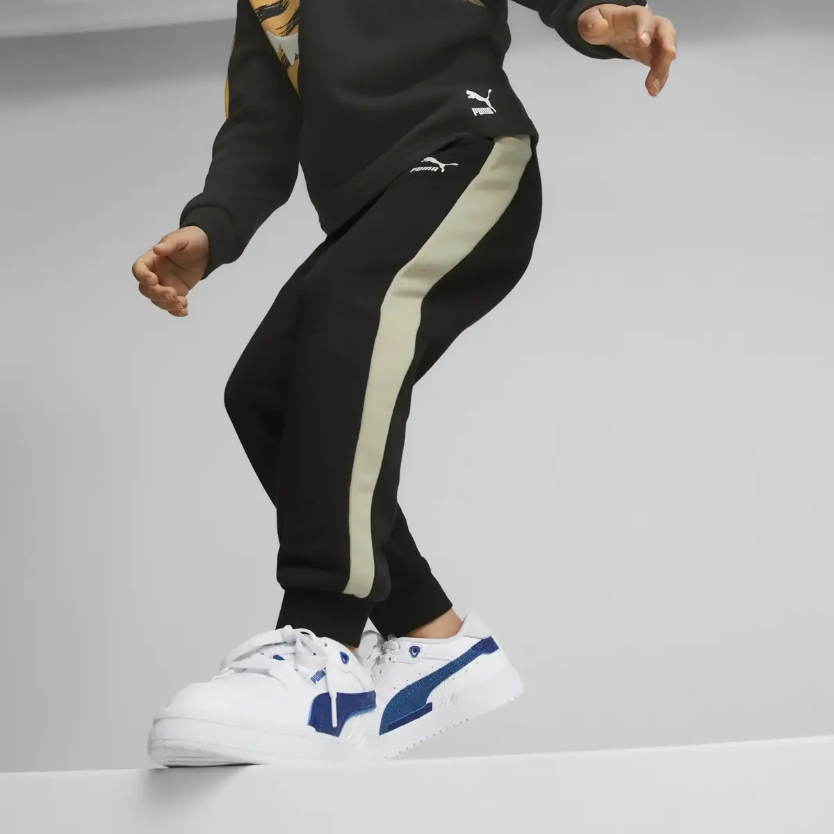 Puma T7 MATES Sweatpants TR Siyah Erkek/Unisex Eşofman Altı