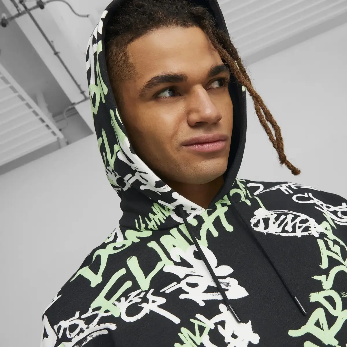 Puma Freestyle Booster Hoodie Clyde Royal-Don Siyah Erkek Hoodie