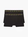 Calvin Klein 2PK TRUNK Erkek Siyah Boxer Set