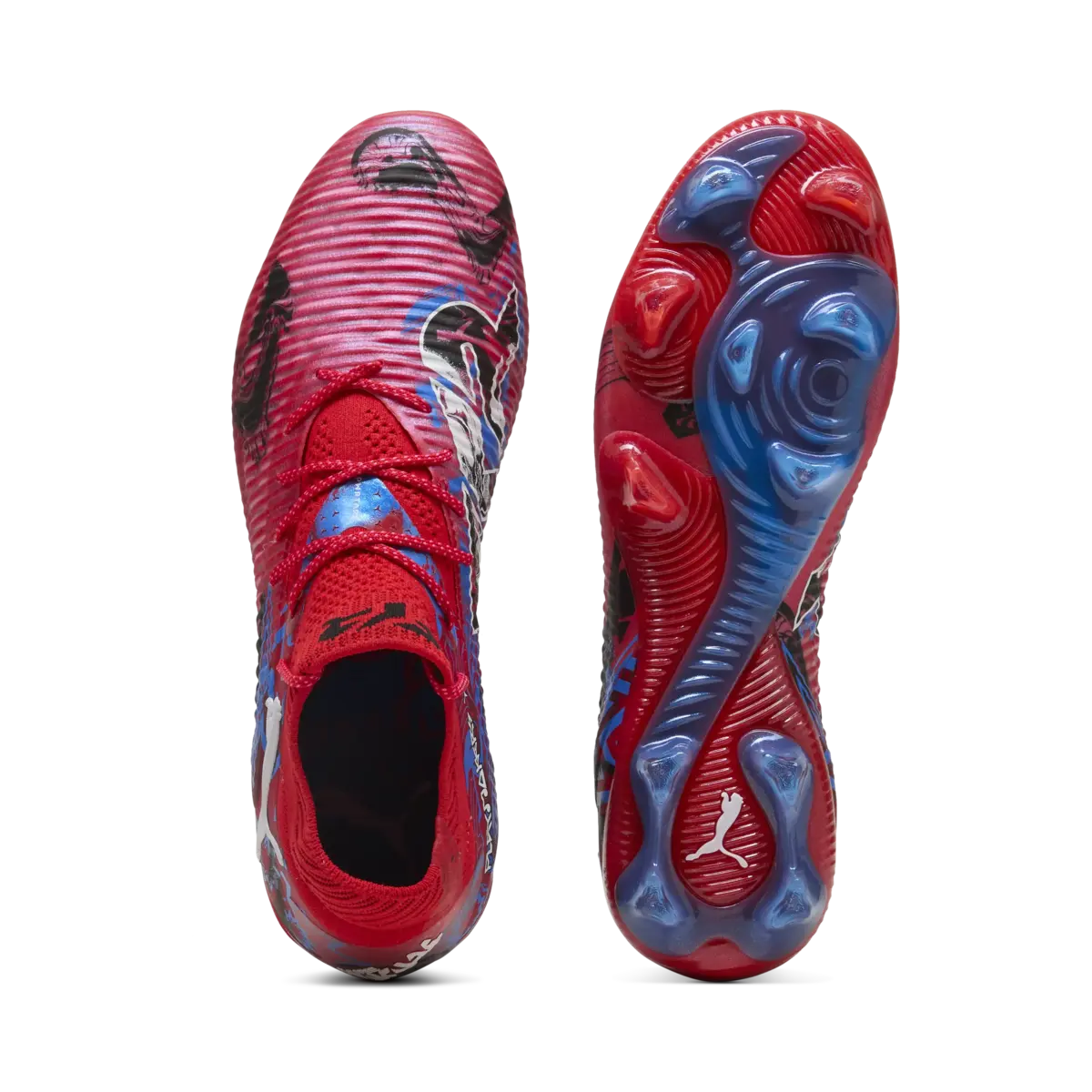 Puma FUTURE 8 ULTIMATE PLAYMKR FG Kırmızı Erkek Krampon