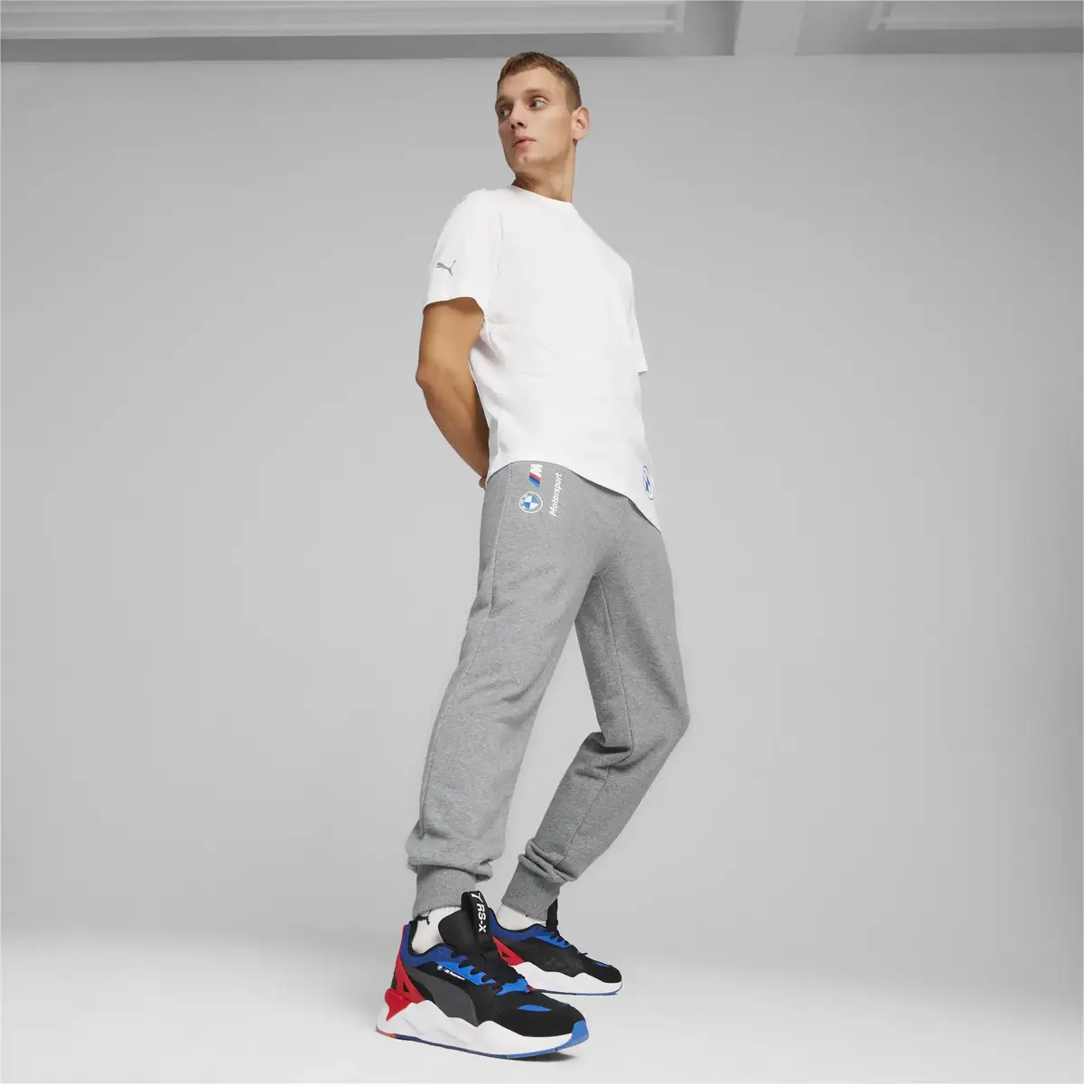 Puma BMW MMS ESS Sweat Pants FT Gri Erkek Eşofman Altı