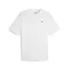 Puma DOWNTOWN Badge Tee Beyaz Erkek T-Shirt