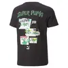 Puma Classıc Super Tee Siyah Çocuk T-shirt