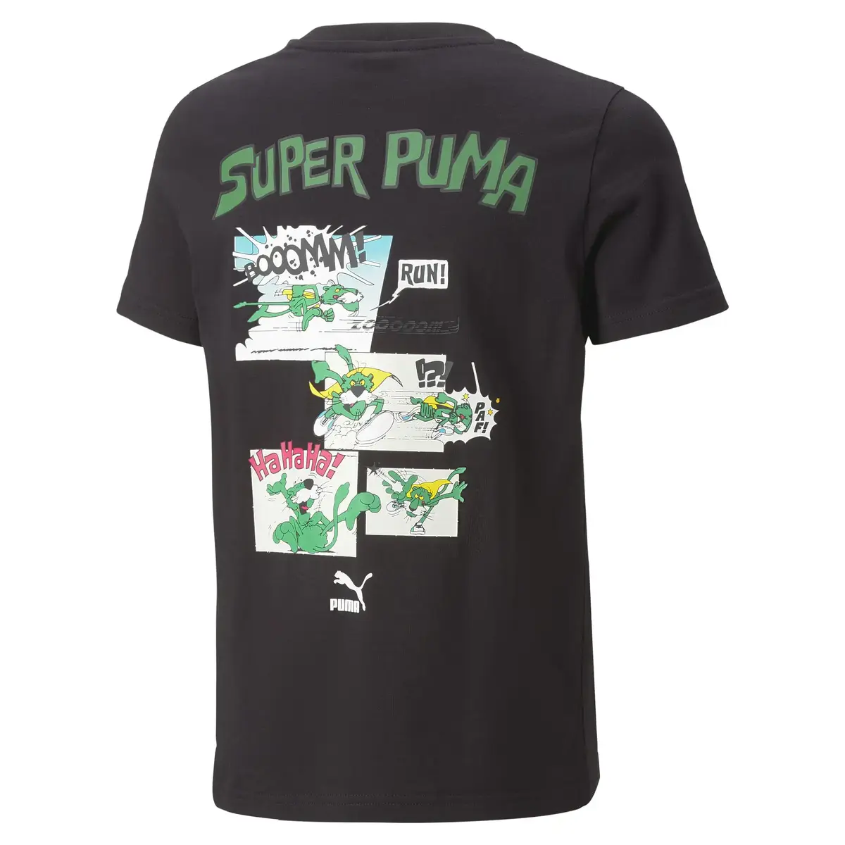 Puma Classıc Super Tee Siyah Çocuk T-shirt