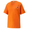 Puma DOWNTOWN Relaxed Graphic Tee Turuncu Kadın T-Shirt