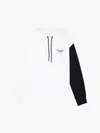 Calvin Klein STACKED COLORBLOCK H Erkek Beyaz Hoodie