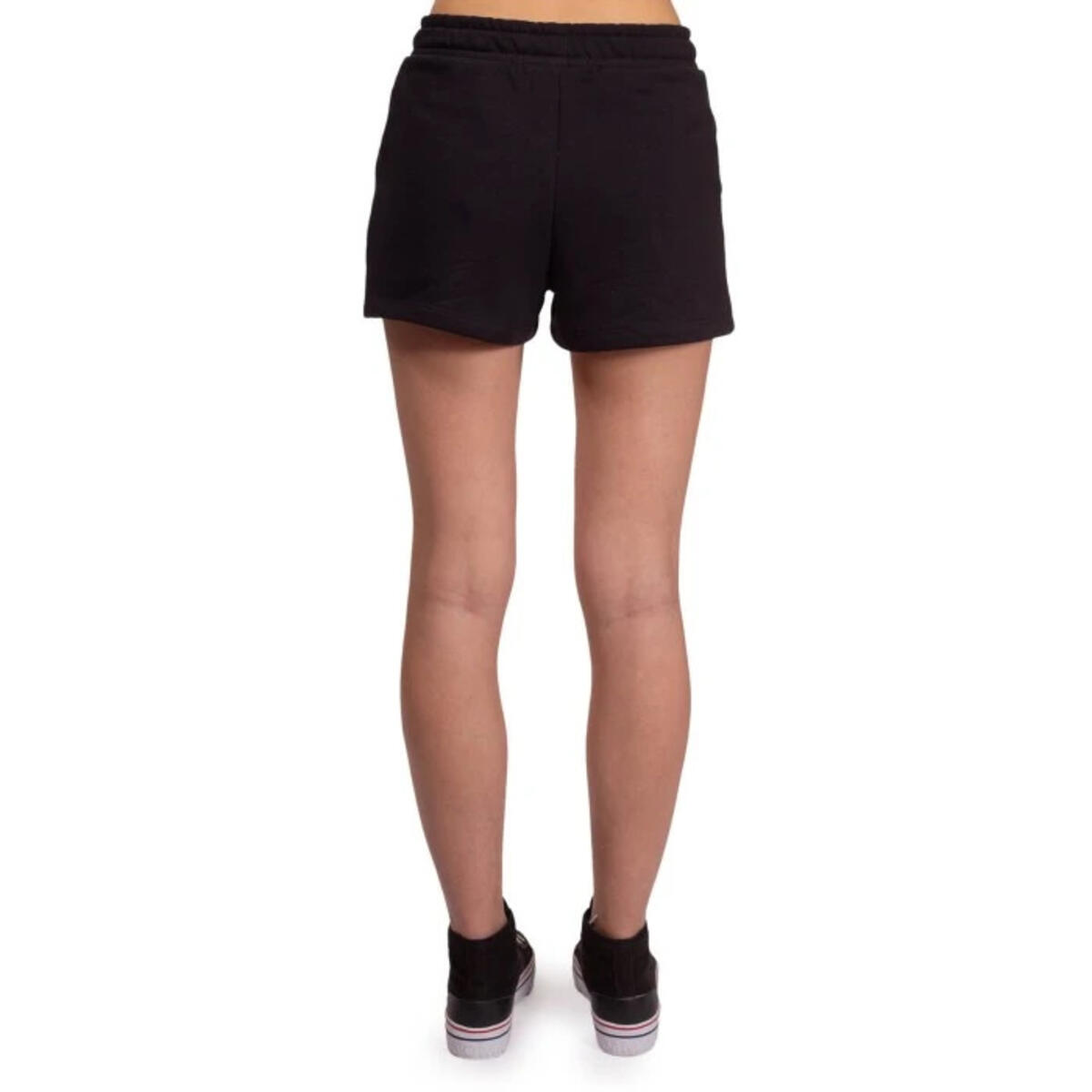 Calvin Klein CK EMBRO BADGE SHORT, BEH Siyah Kadın Şort