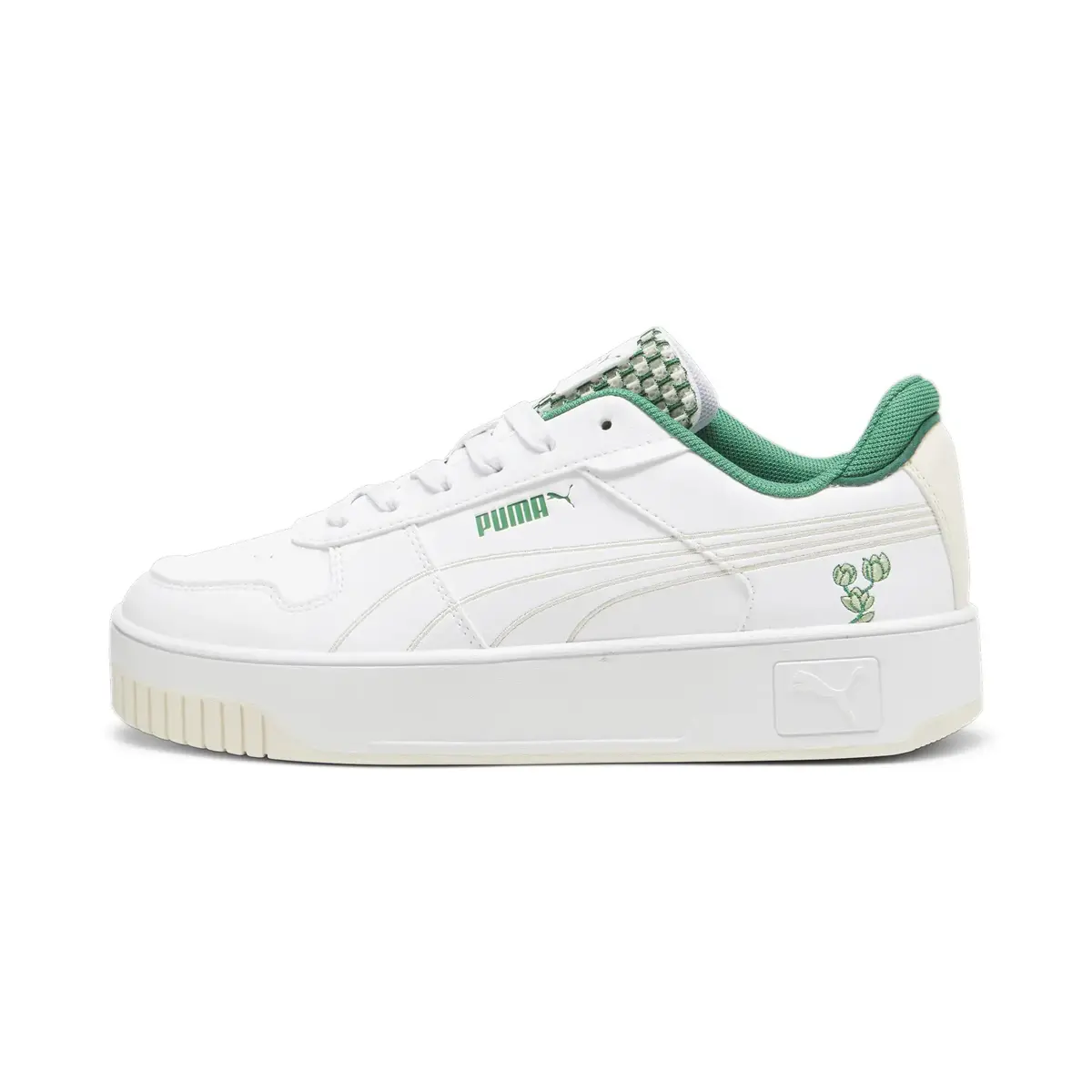 Puma Carina Street Blossom Beyaz Kadın Günlük Spor Ayakkabı