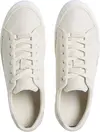 Calvin Klein VULC LACE UP - JACQ, 0F8 Krem Kadın Spor Ayakkabı & Sneaker