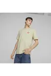 Puma DOWNTOWN Graphic Tee Bej Erkek T-Shirt